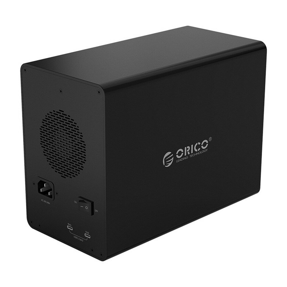 ORICO 5Bay Aluminum 3.5'' HDD Case SATA to USB 3.1 Docking Station External Hard Drive