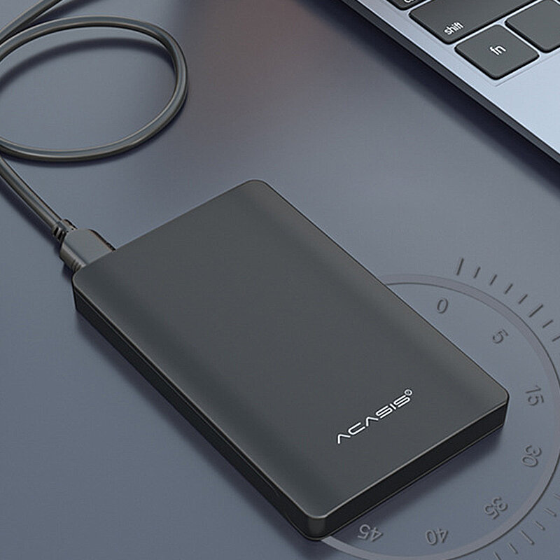 ACASIS 2.5" SATA to USB 3.0 Hard Drive SSD External Enclosure Case 6TB Expansion Tools-free for Laptop TV Router