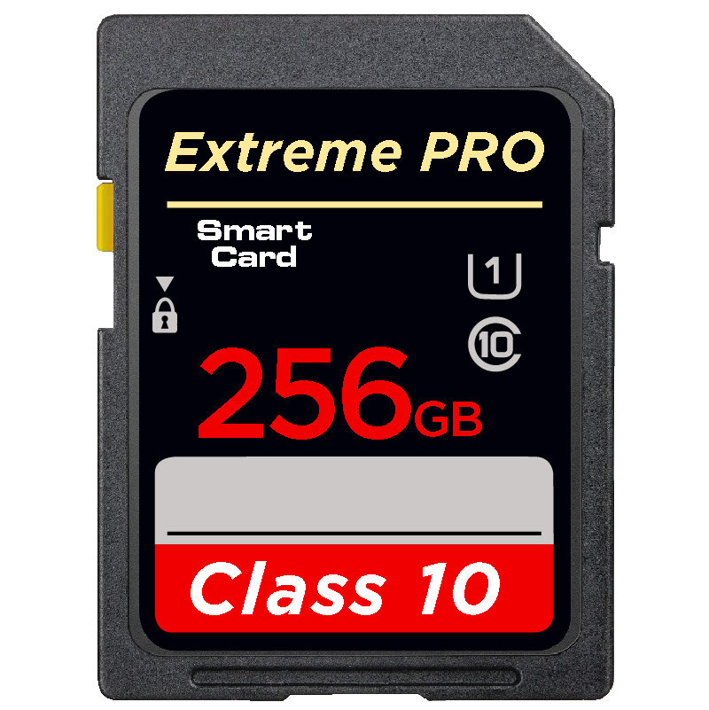 Extreme Pro SD Card 256GB 128GB 64GB 32GB Flash Memory Card High-speed SDXC SDHC Card Class 10 UHS-I For Camera