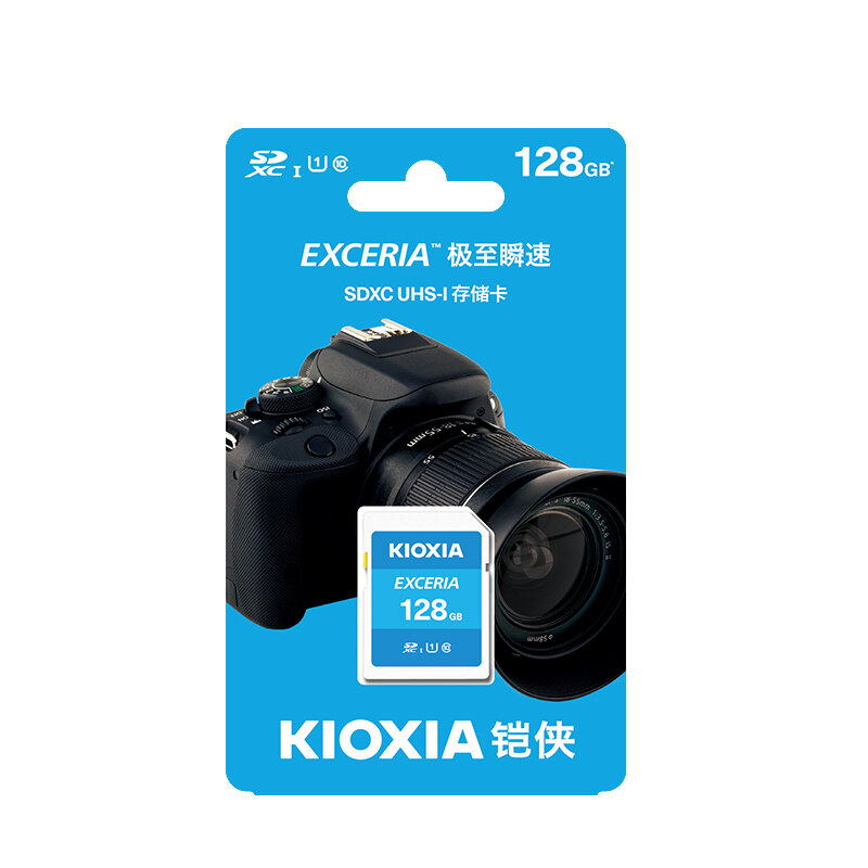 Kioxia SD Memory Card 128G 64G 32G SDXC UHS-I U1 Class10 High Speed SD Card For SLR Camera