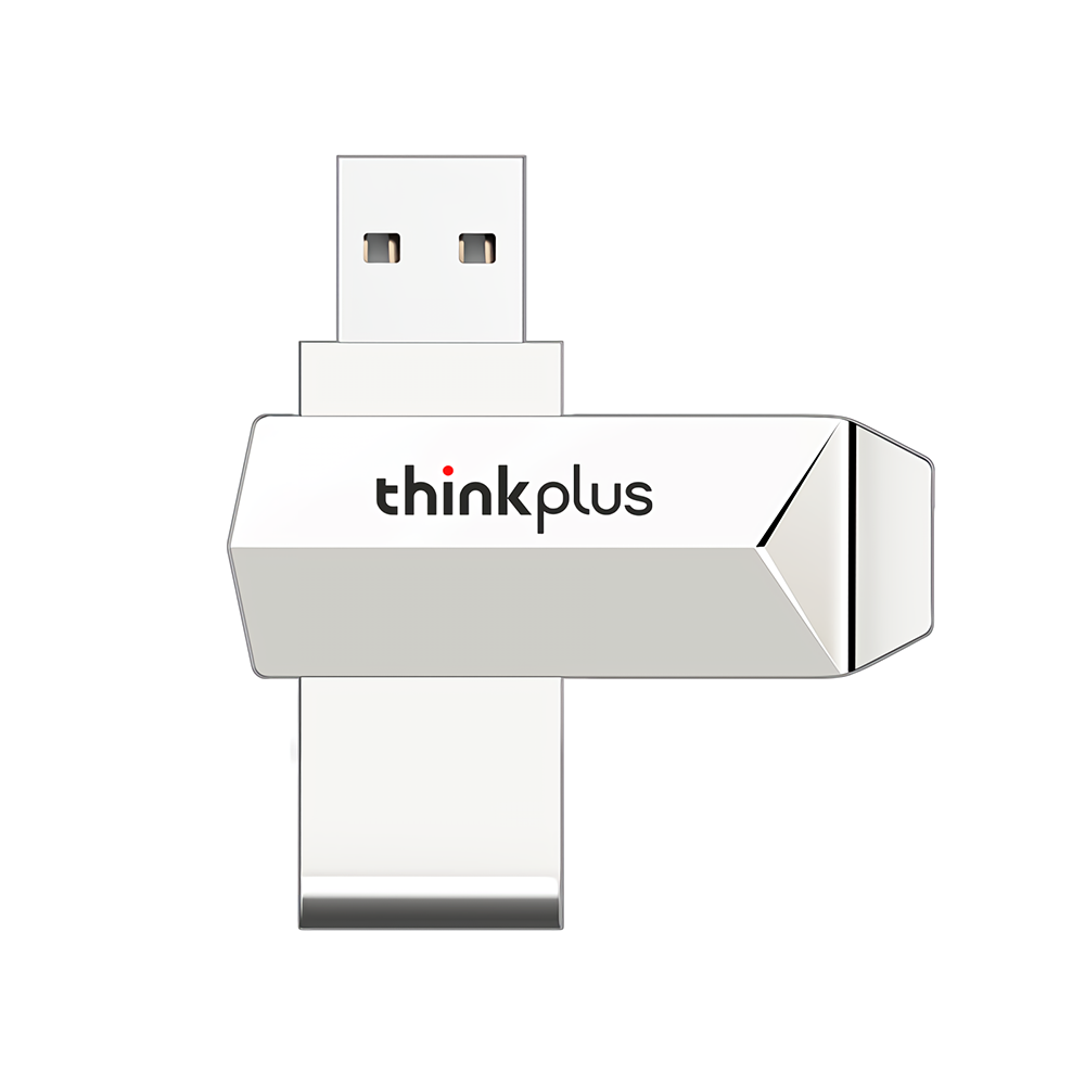 Lenovo ThinkPlus TPU301 USB3.0 Flash Drive Metal 360° Rotation Pendrive Flash Memory Disk 32G 64G 128G Thumb Drive