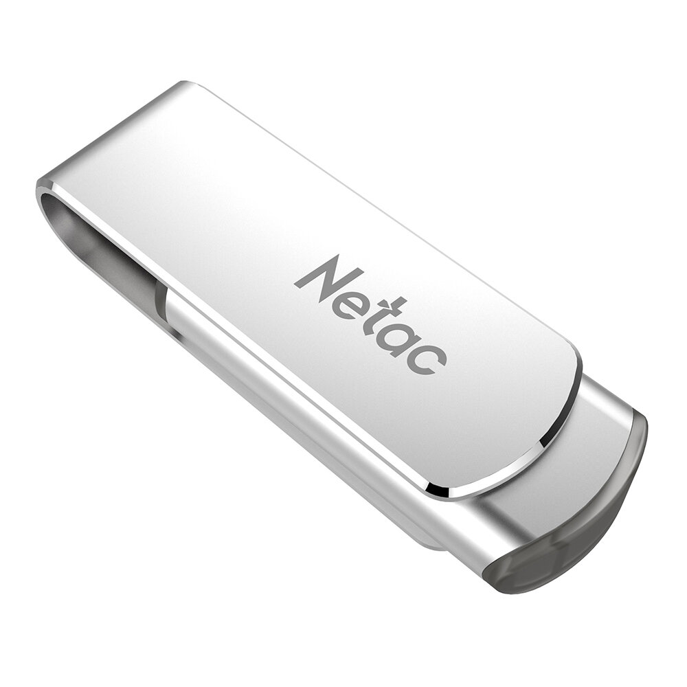 Netac USB 3.0 Flash Drive 360° Rotation Aluminum Alloy USB Disk 32G 64G 128G 256G Portable Thumb Drive for Computer Laptop U