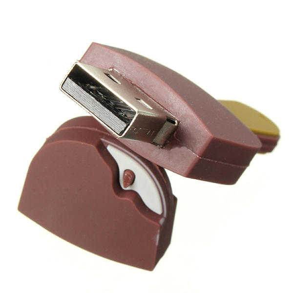 16GB USB2.0 Chocolate Ice Cream Model Flash Drive Memory U Disk COD