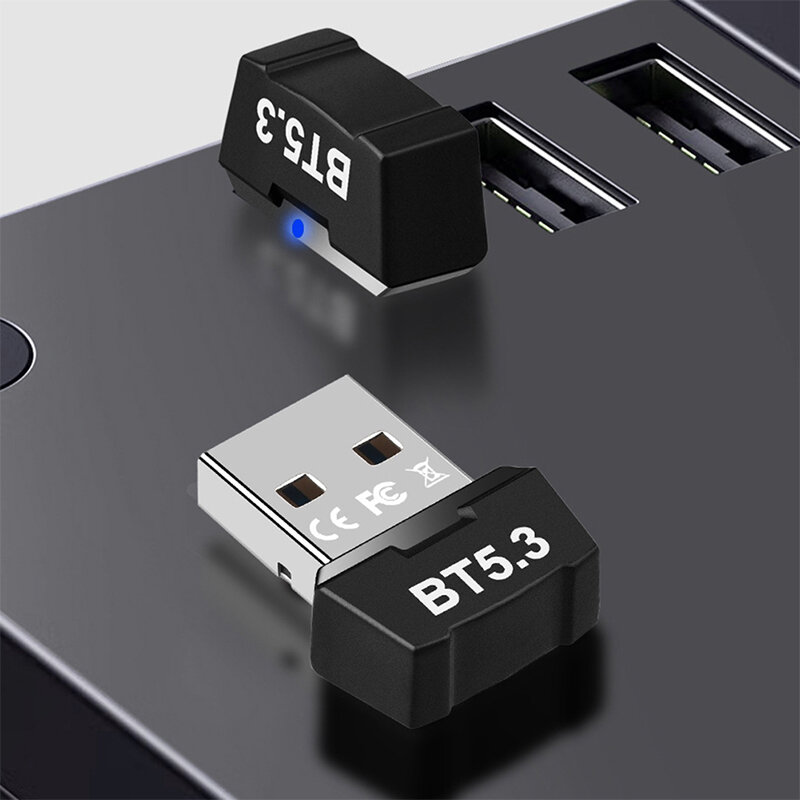 USB bluetooth 5.3 Adapter Wireless BT Receiver Dongle High Speed Transmitter Mini bluetooth USB Adapter for PC Laptop