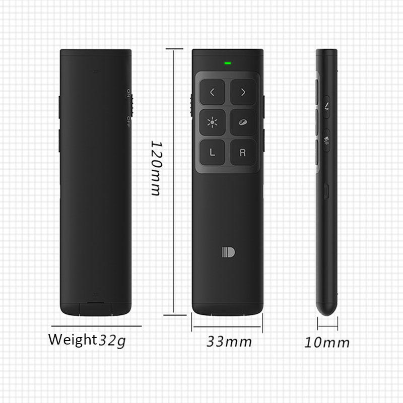 VINSIC Wireless laser PPT flip pen with mouse function Presenter Pen Remote Control PPT Powerpoint Presentation Laser Flip Marke