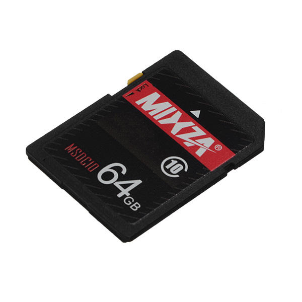 Mixza 64GB C10 Class 10 Full-sized Memory Card for Digital DSLR Camera MP3 TV Box