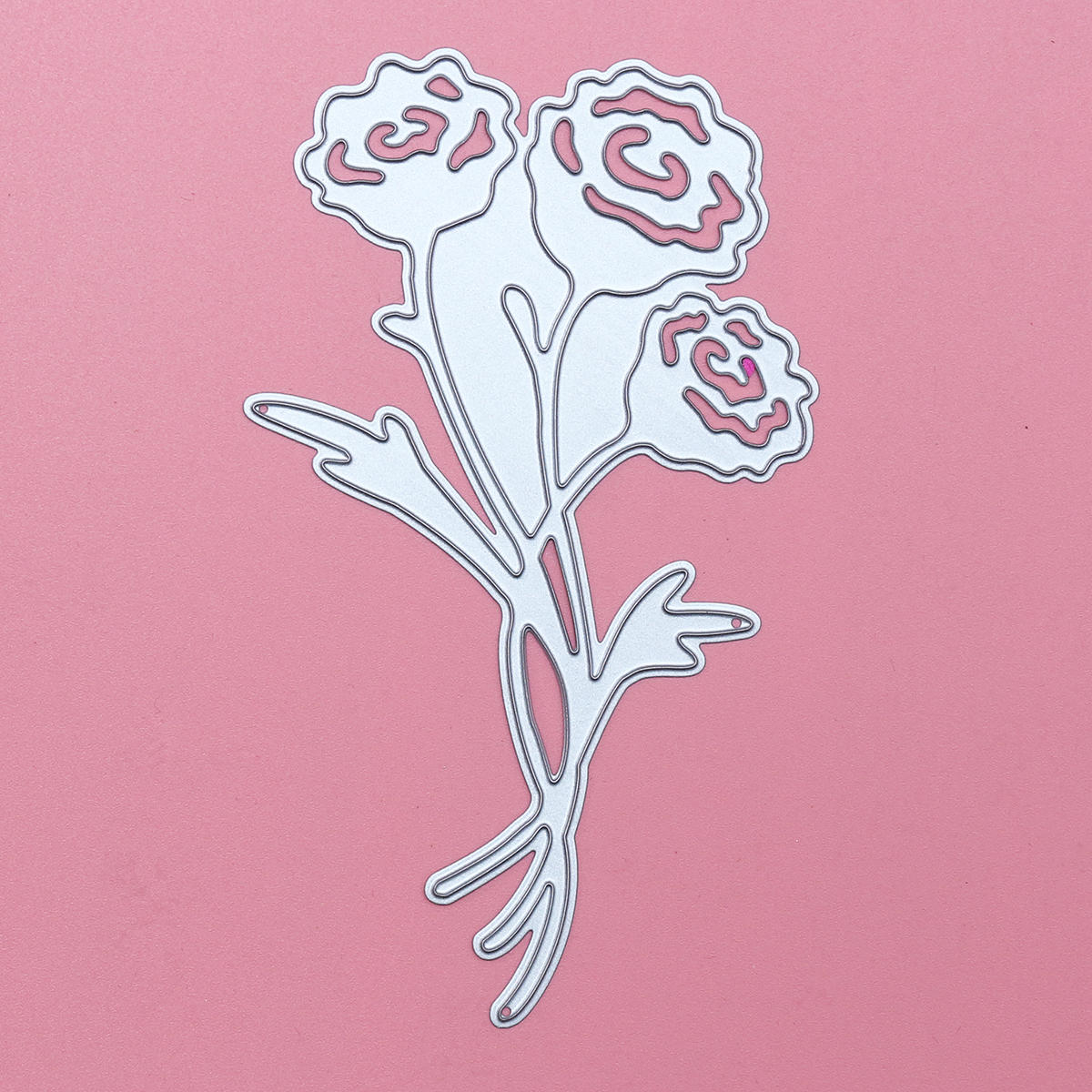 Roses Flower Metal Scrapbook Photo Album Paper Work Craft DIY Cutting Dies COD