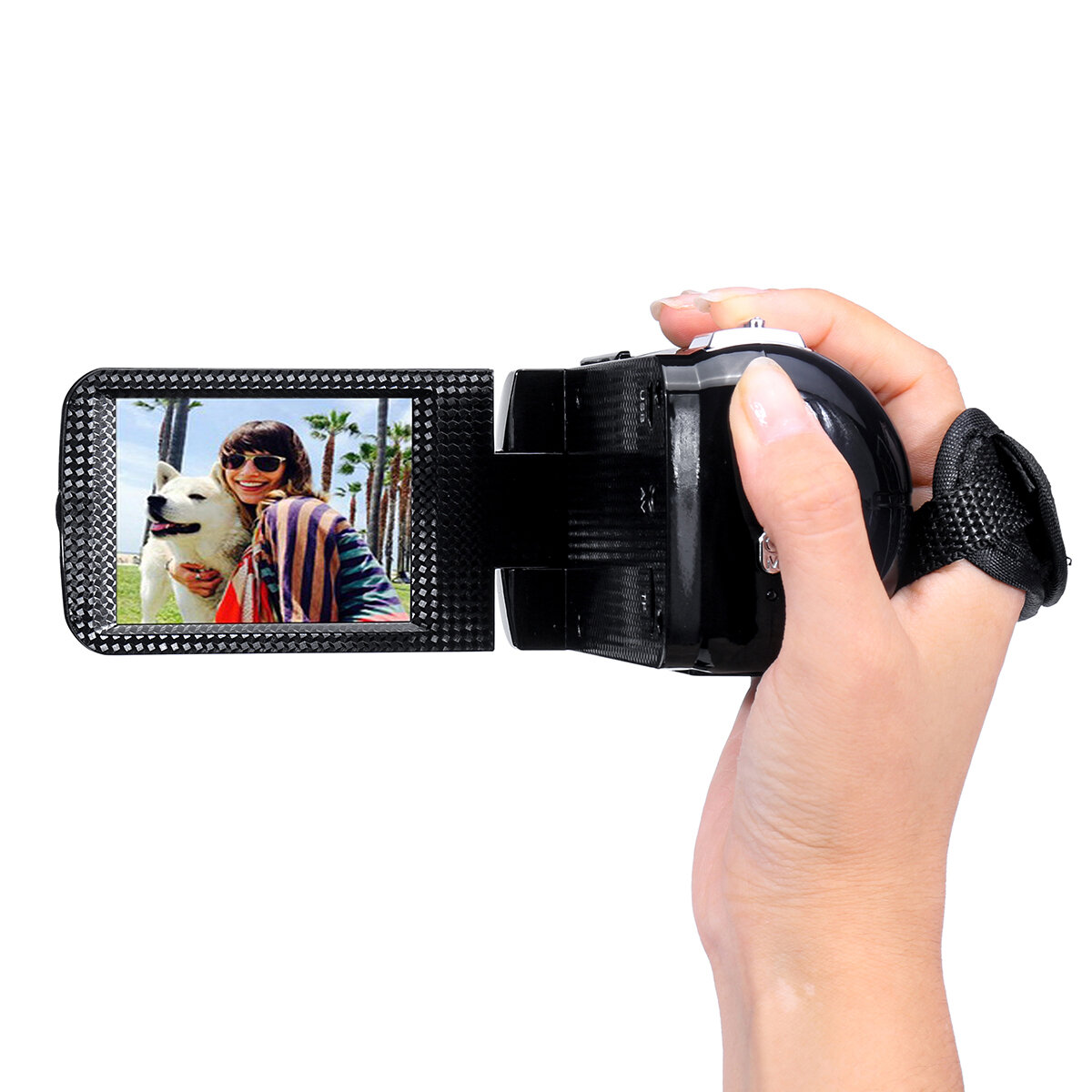 4K Full HD 1080P 24MP 18X Zoom 3 Inch LCD Digital Camcorder Video DV Camera 5.0MP CMOS Sensor for YouTube Vlogging