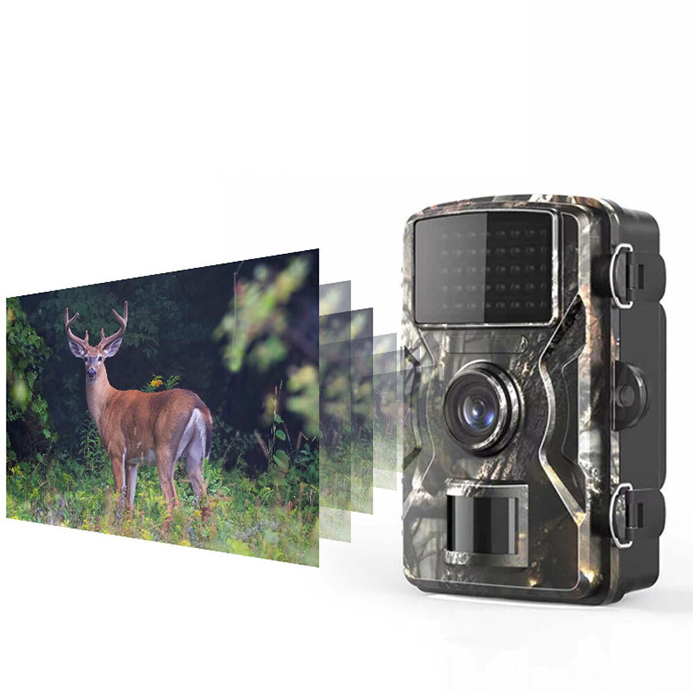 H1 1080P Outdoor Hunting Scouting Camera Night Vision Infrared Motion Activated Sensor Hunting Trail Camera IP66 Waterproof Moni