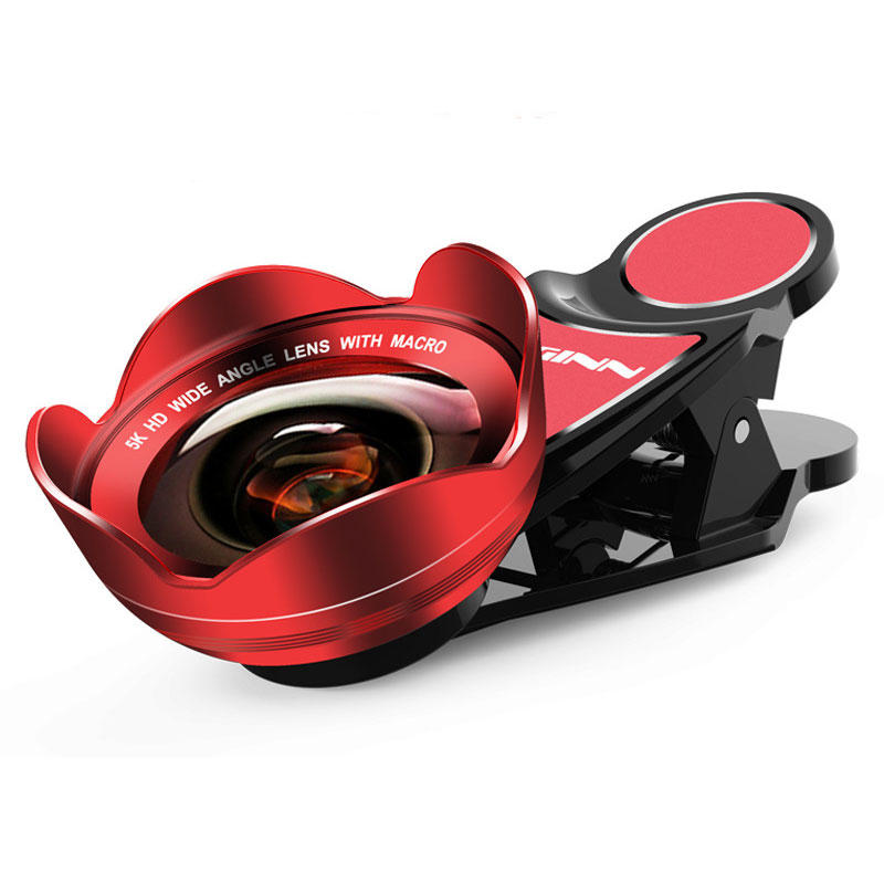 LIGINN L-630 5K HD 115 Degree Wide Angle 15X Macro No Distortion Lens for Mobile Phone Smartphone Photography