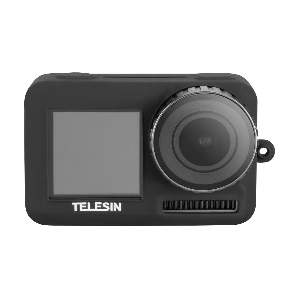 TELESIN OA-BHT001 Protective Frame Shell Case Lens Cap with Strap for GoPro Hero 7 6 5 Black Sports Action Camera