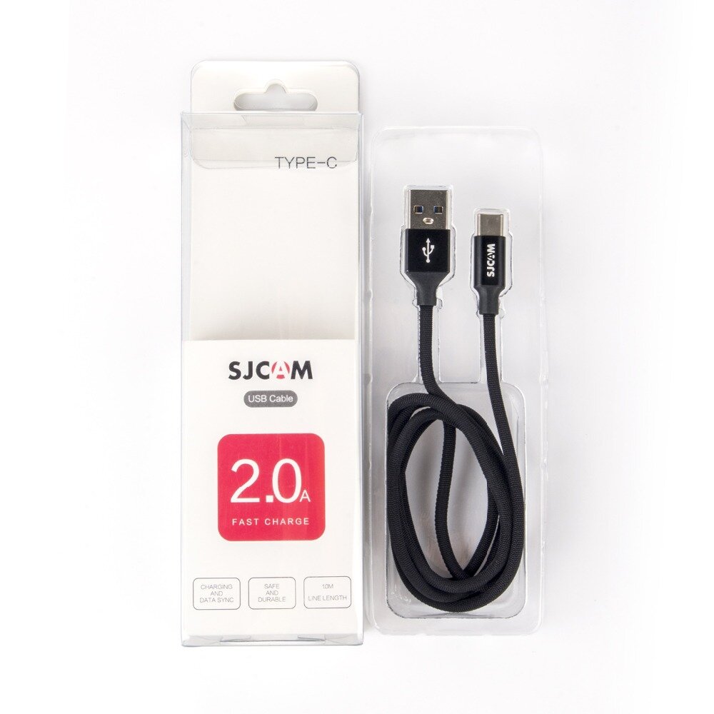 SJCAM Type-C USB Cable 2.0A Fast Charge Charging Data Cable for SJCAM SJ4000 SJ5000 M10 M20 Series Action Camera