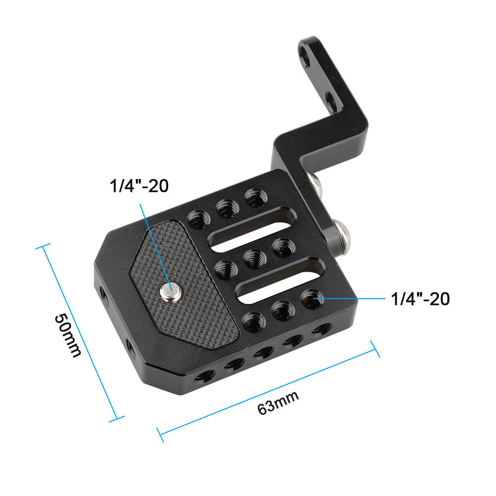 KEMO C1851 Aluminum Alloy Extension Cheese Plate for Camera Stabilizer Cage COD