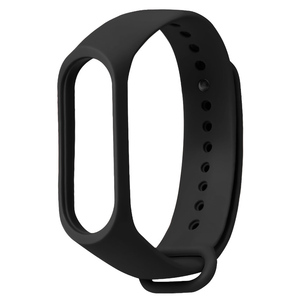 Bakeey Replacement Silicone Sports Soft Wrist Strap Bracelet Wristband for XIAOMI Mi Band 3/4/5 Non-original