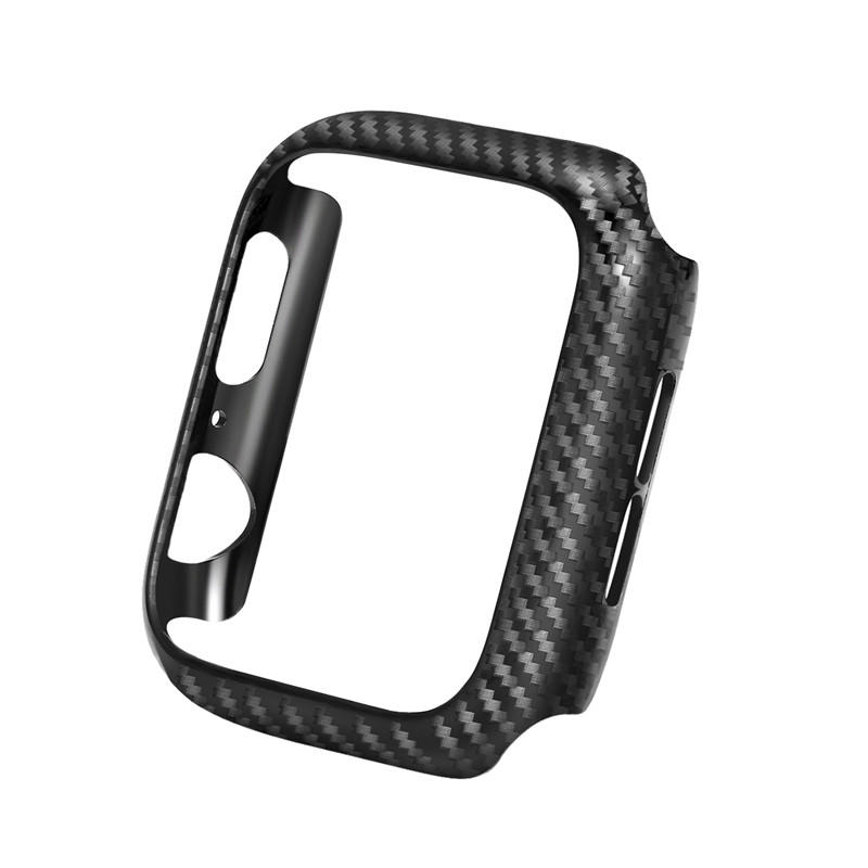 Bakeey Carbon Fiber Watch Bumper Watch Cover For Apple Watch Series 1/2/3/4 COD