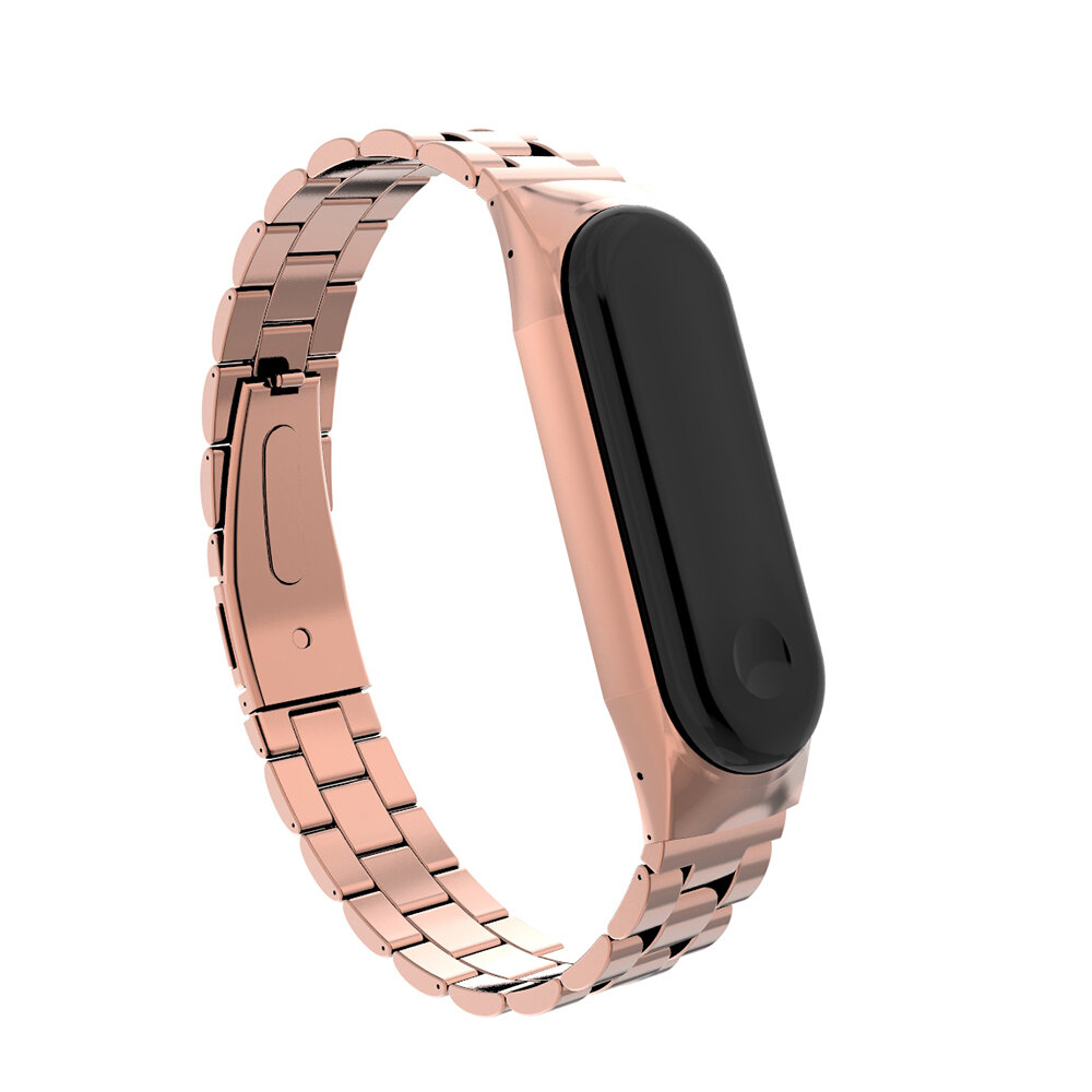 Bakeey Metal Straps Stainless Steel Watch Band for Miband 3 COD