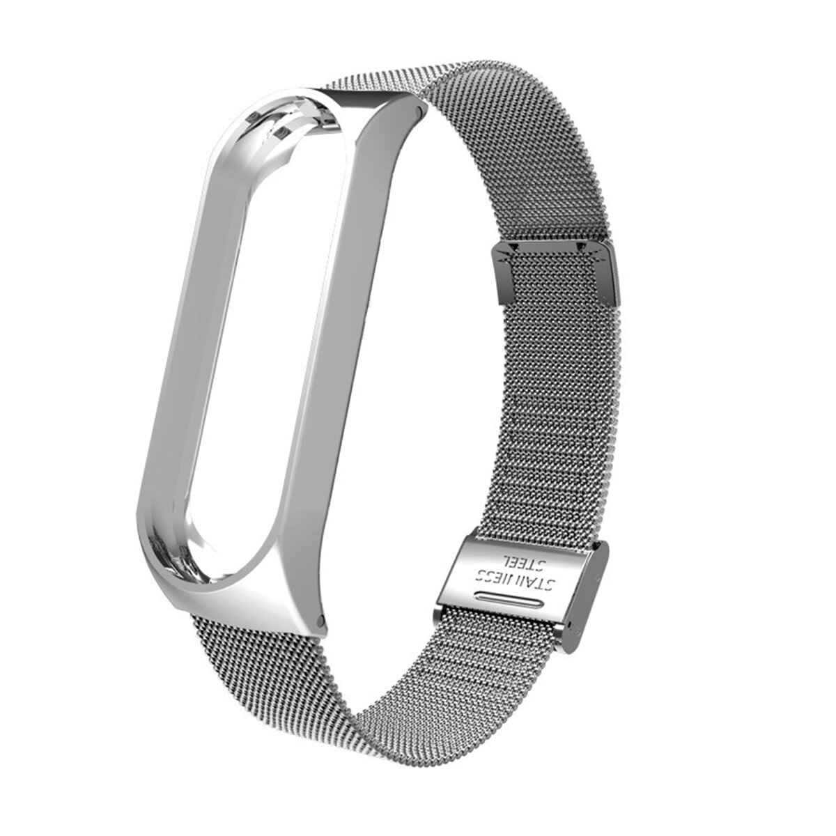 Bakeey Milanese Stainless Steel Replacement Watch Band Metal Buckle for Xiaomi Mi Band 4 Smart Watch