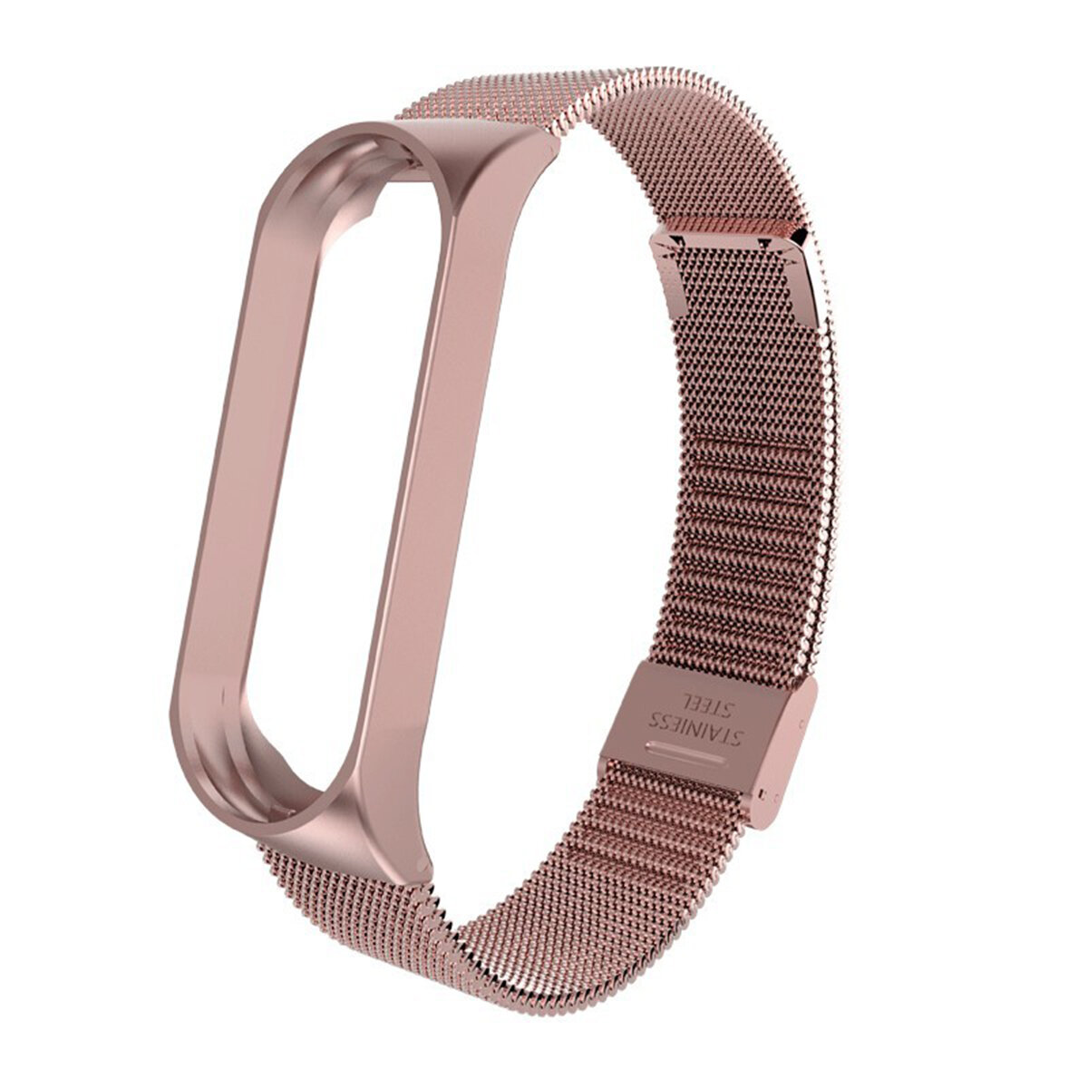 Bakeey Milanese Stainless Steel Replacement Watch Band Metal Buckle for Xiaomi Mi Band 4 Smart Watch