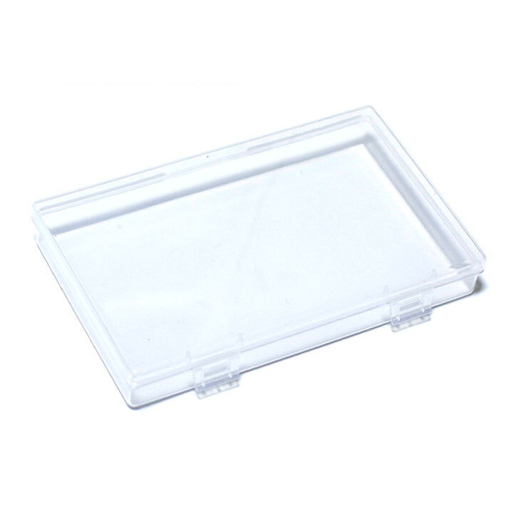 Transparent Disposable Face Mask Storage Box Small Items Watch Box Container Case