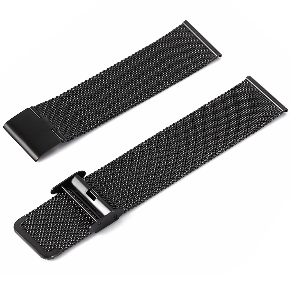 Bakeey 22mm Mesh Watch Band Watch Strap for Haylou Solar/ Huawei Watch GT/ Xiaomi Watch Color/ BW-HL3 BW-AT1/ Amazfit GTR 47MM N