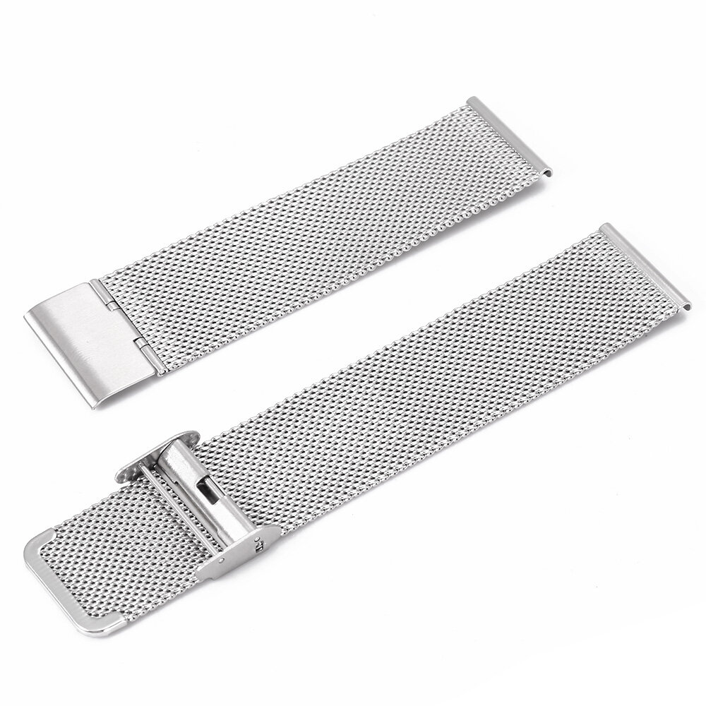 Bakeey 22mm Mesh Watch Band Watch Strap for Haylou Solar/ Huawei Watch GT/ Xiaomi Watch Color/ BW-HL3 BW-AT1/ Amazfit GTR 47MM N