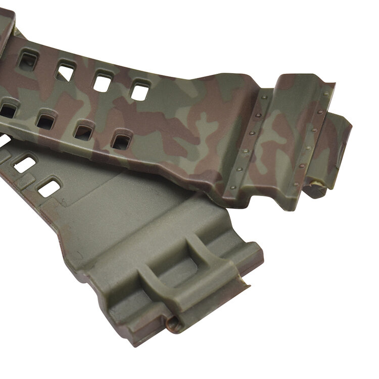 Bakeey H Type Camouflage Watch Band for Casio GA-110/100/120/GD-120/110 COD