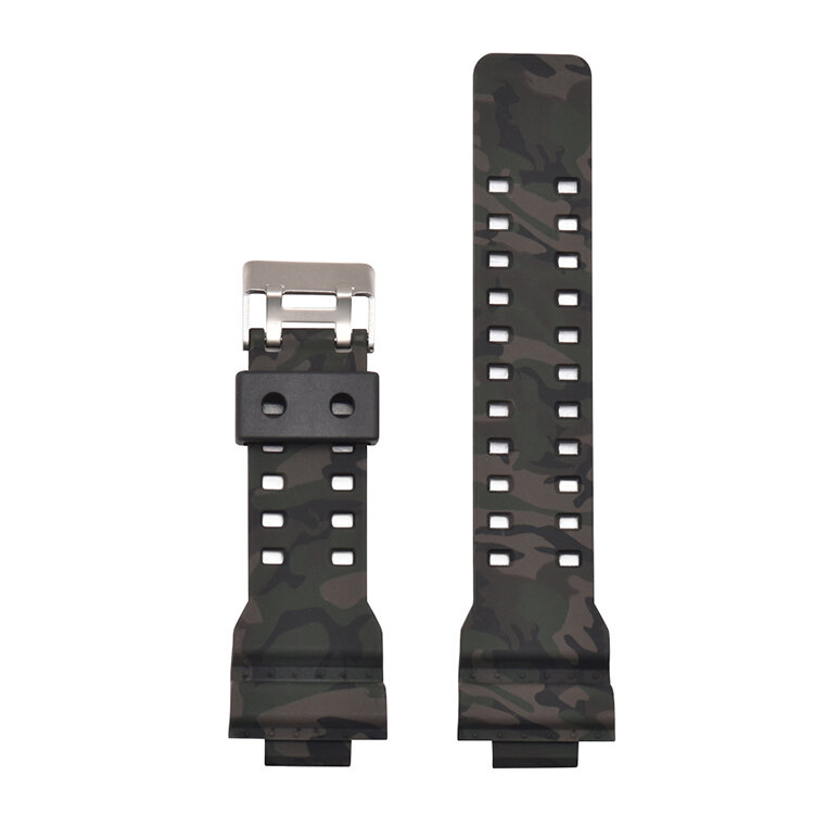 Bakeey H Type Camouflage Watch Band for Casio GA-110/100/120/GD-120/110 COD