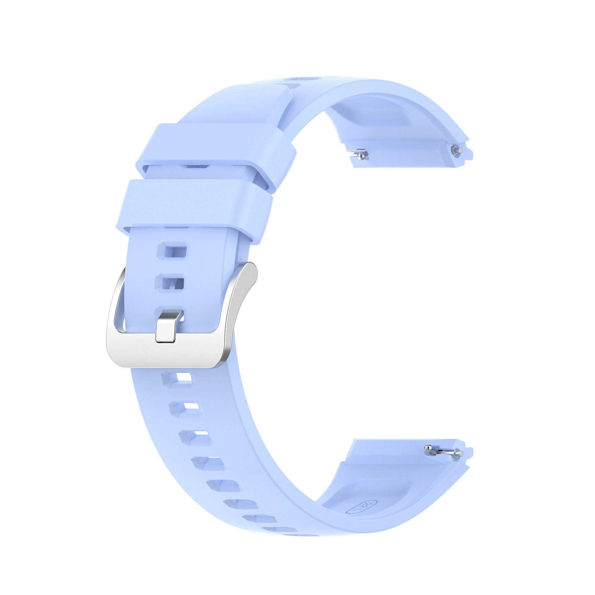 Original Silicone Watch Band Steel Buckle Watch Strap only for Huawei Watch GT 2e