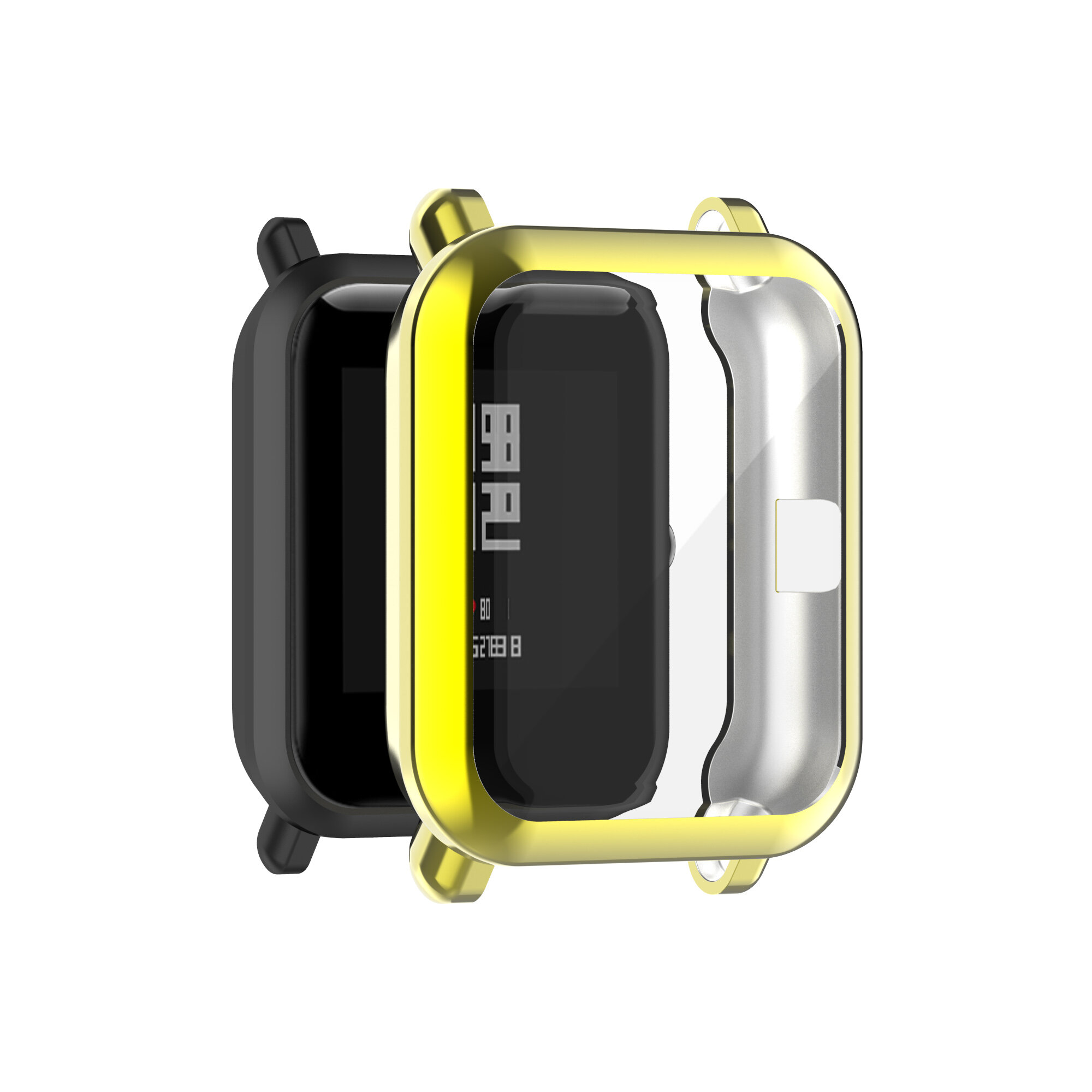 Bakeey Electroplating All-inclusive TPU Watch Case Cover Watch Protector for Amazfit bip/bip lite