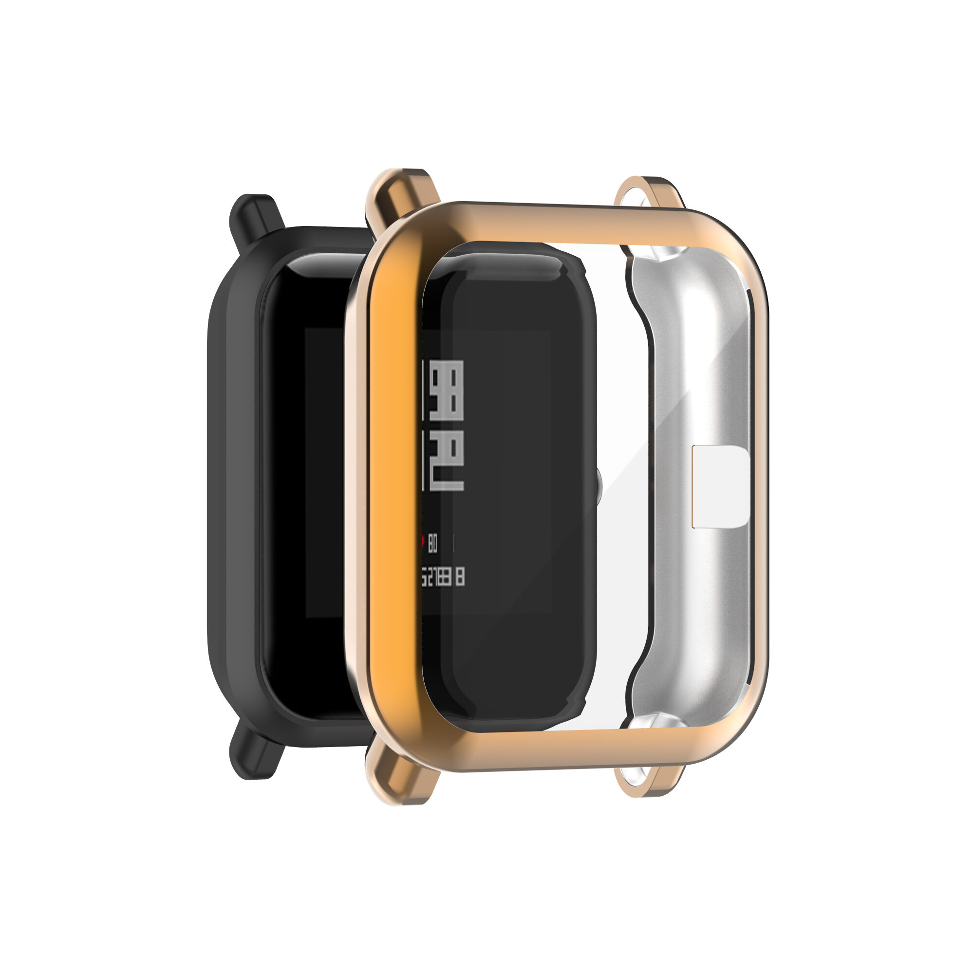 Bakeey Electroplating All-inclusive TPU Watch Case Cover Watch Protector for Amazfit bip/bip lite