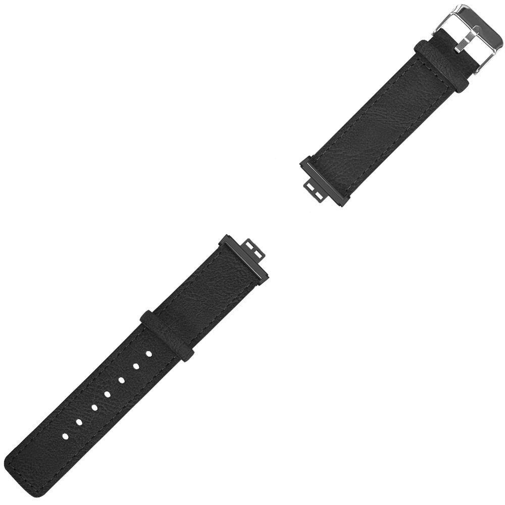 20mm Soft Retro Texture Leather Watch Strap Watch Band for HUAWEI WATCH FIT COD