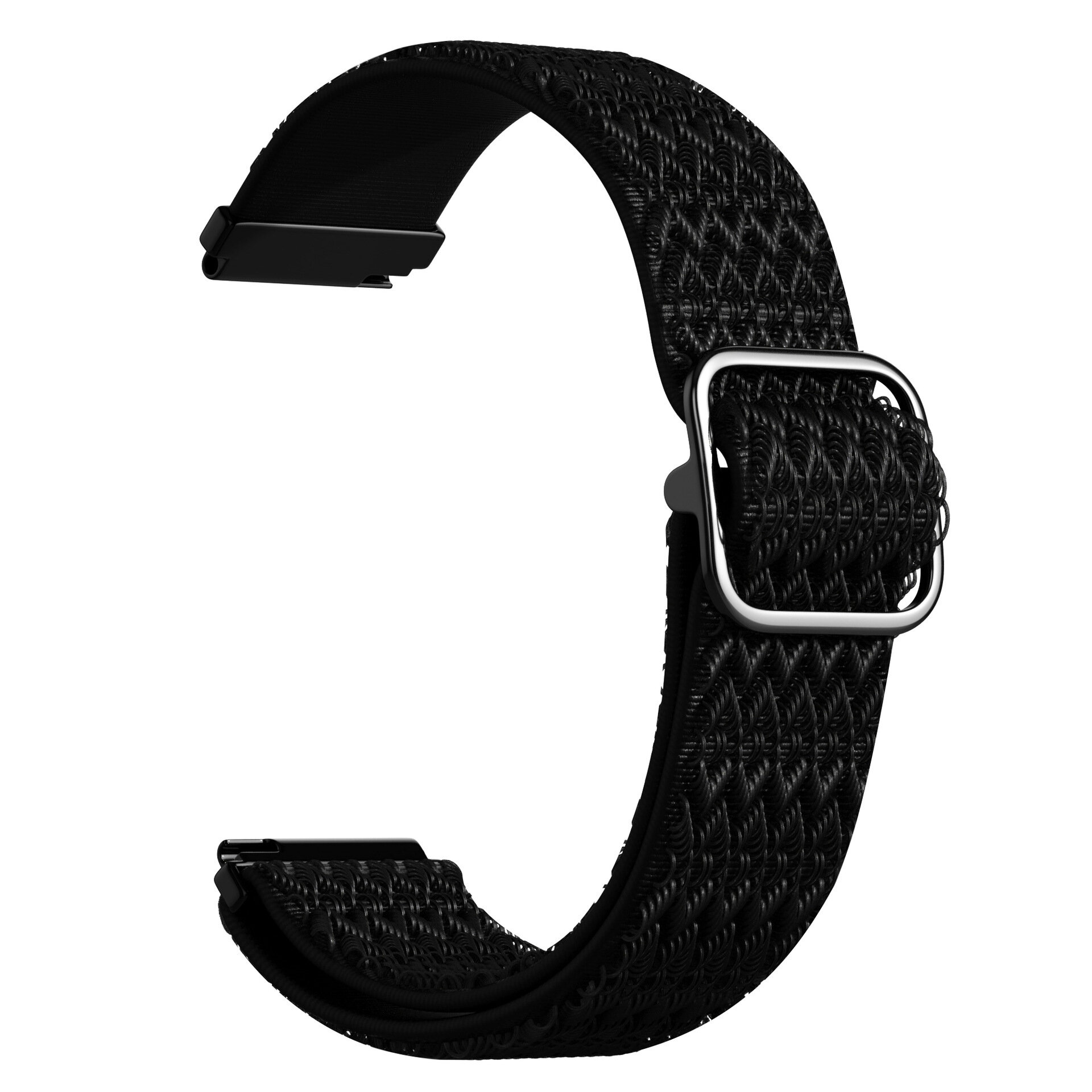 Bakeey 20mm Nylon Diamond Pattern Elastic Cloth Watch Band Strap Replacement for Samsung Galaxy Watch 4 40MM/44MM / Watch 4 Clas