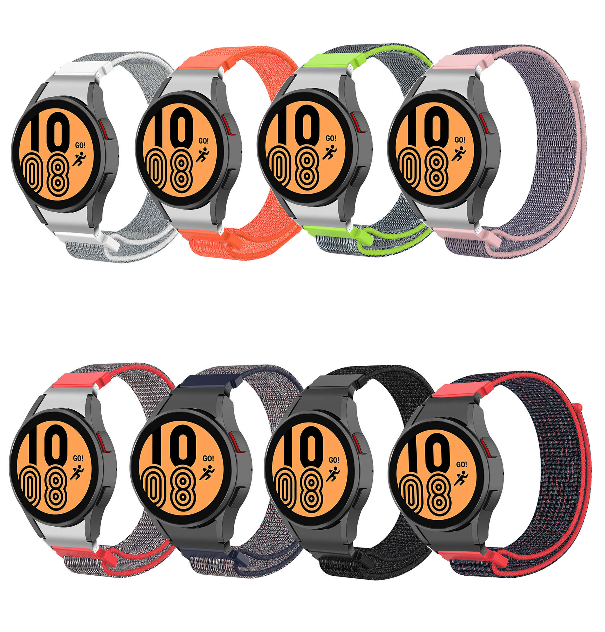 Bakeey 20mm Universal Colorful Watch Band Strap Replacement for Samsung Watch 4 40MM/44MM / Watch 4 Classic 42MM/46MM