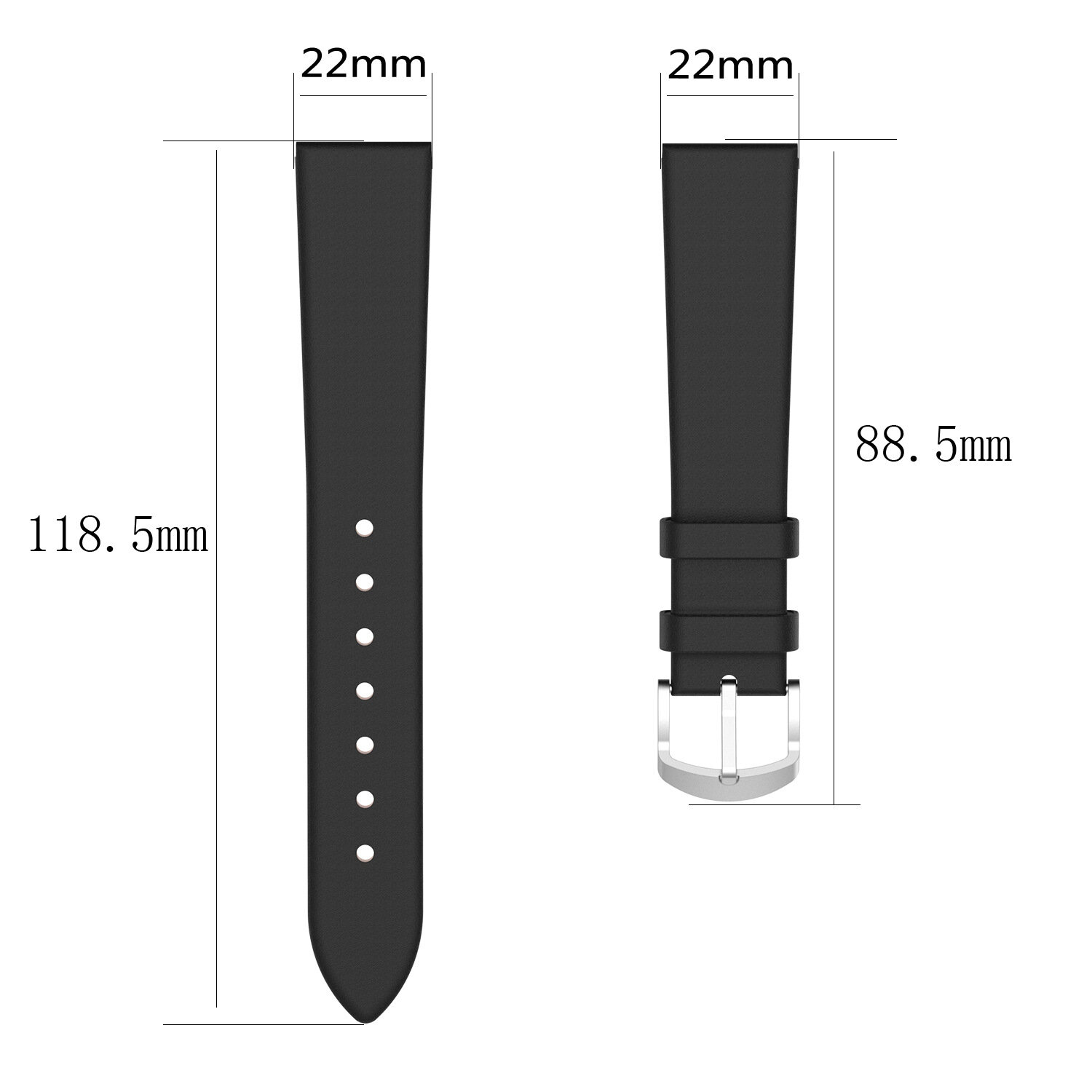 Bakeey 20/22mm Width Genuine Leather Watch Band Strap Replacement for Huawei Watch GT3 42mm/ 46mm