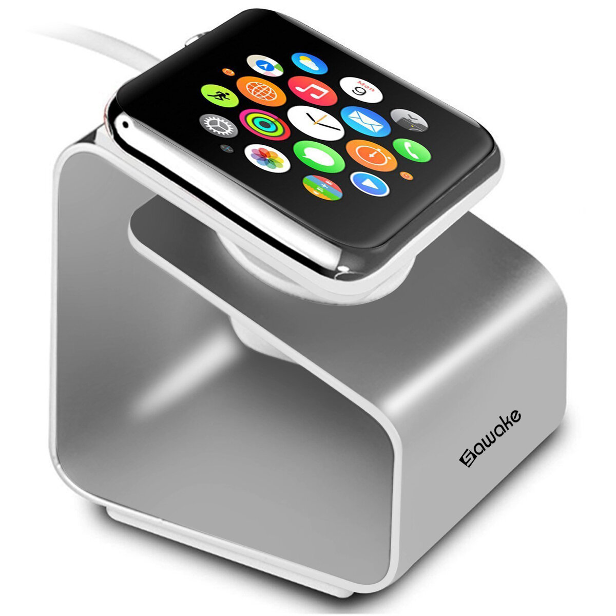 Sawake Aluminum Alloy Charging Watch Stand for Apple Watch COD