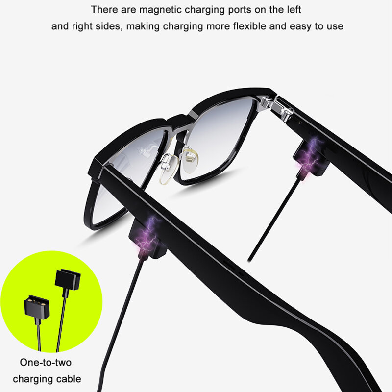 KX31 TWS bluetooth Music Glasses Earphone bluetooth Call HiFi Stereo ACC Audio Anti Blue Light Eyes Protection Waterproof Smart