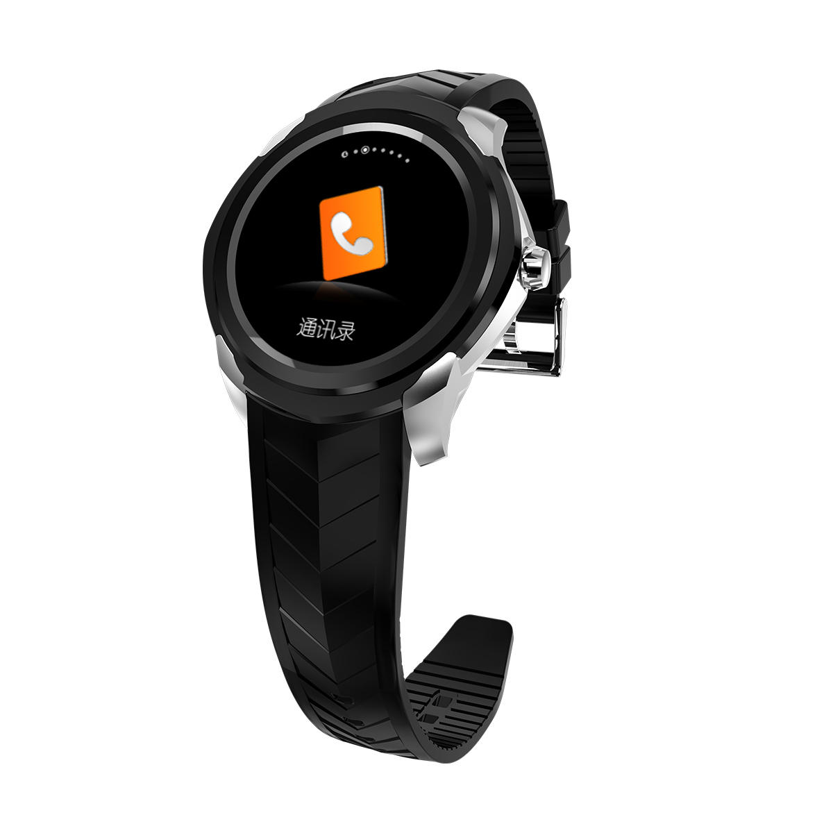 Bakeey C1 1.3inch 512MB 8GB GPS Heart Rate Monitor Pedometer bluetooth Smart Watch For iPhone X 8/8P