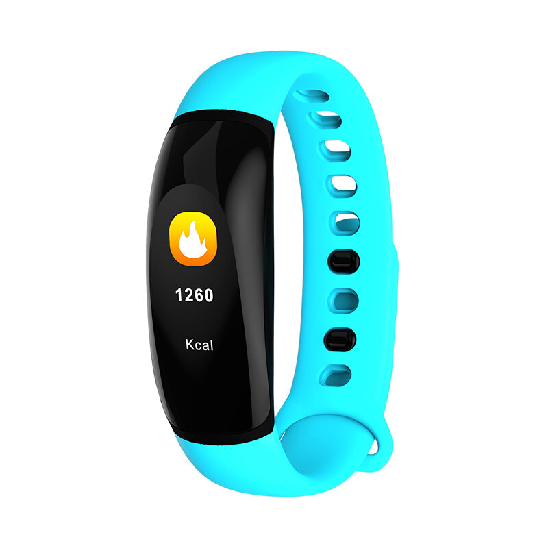 KALOAD U8 Plus Heart Rate Blood Pressure Monitor Waterproof Smart Sports Wristband