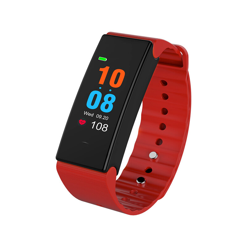 T2 Plus 0.96 Inch Colorful OLED bluetooth 4.0 Heart Rate Blood Pressure Smart Wristband