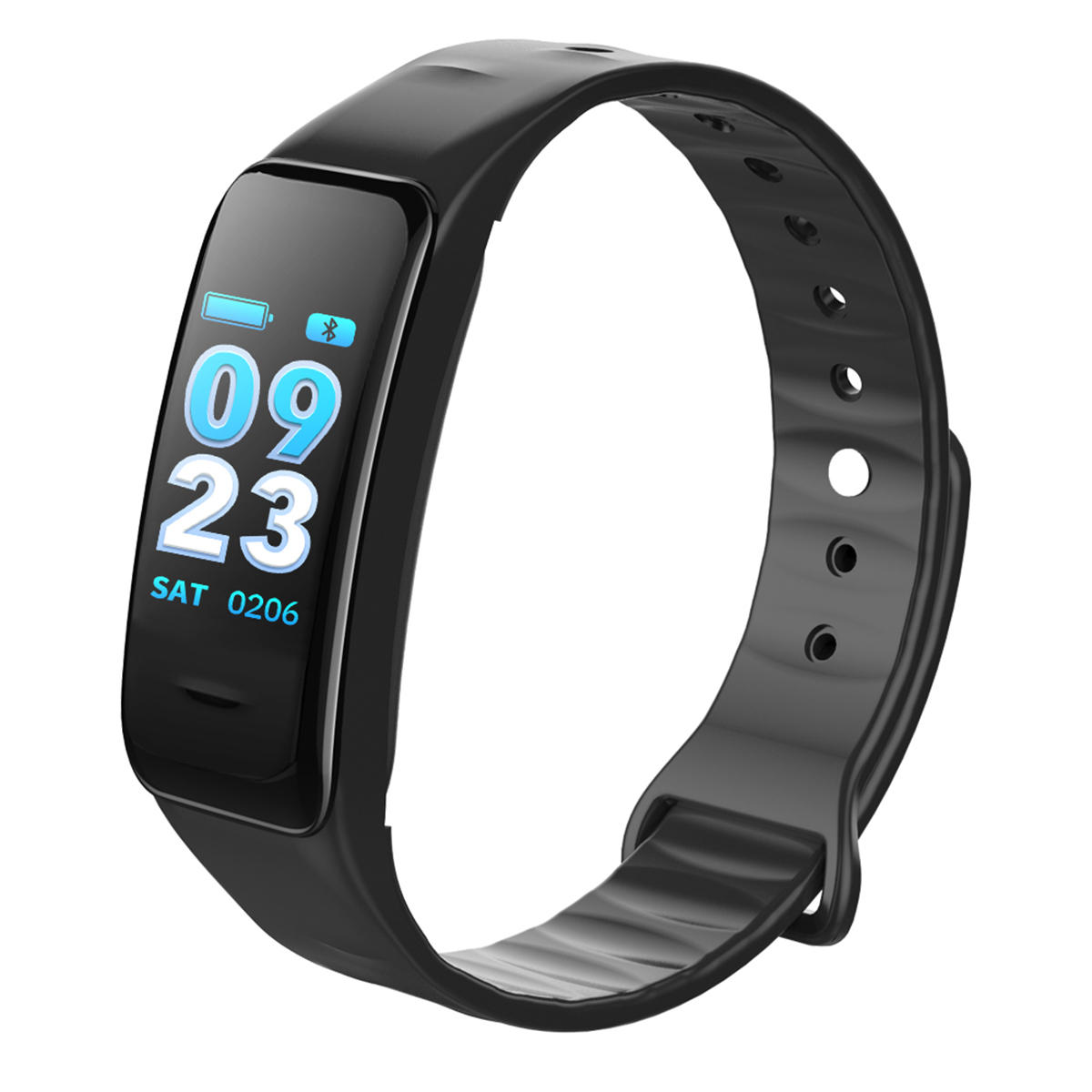 KALOAD C1S Color Screen Heart Rate Blood Pressure Oxygen IP67 Waterproof Smart Bracelet