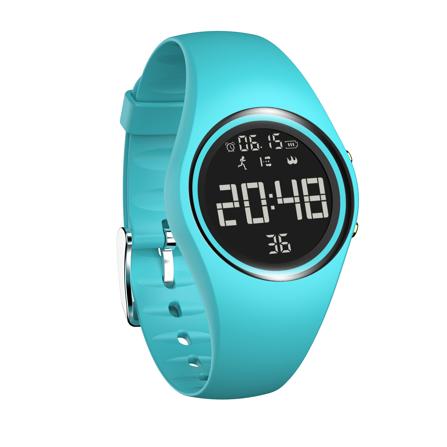 XANES T5E LCD Screen Waterproof Smart Watch Pedometer Women Fitness Smart Bracelet Mi Band