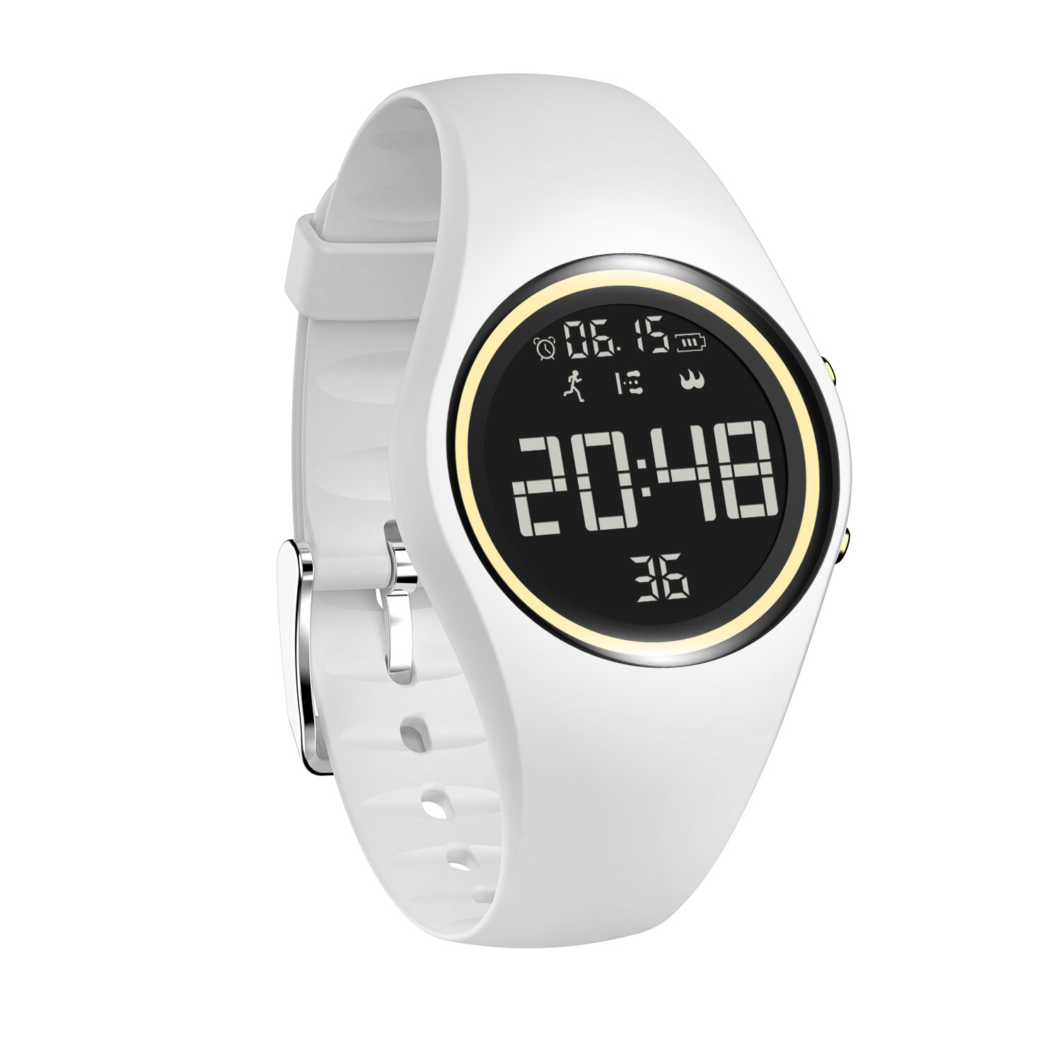 XANES T5E LCD Screen Waterproof Smart Watch Pedometer Women Fitness Smart Bracelet Mi Band