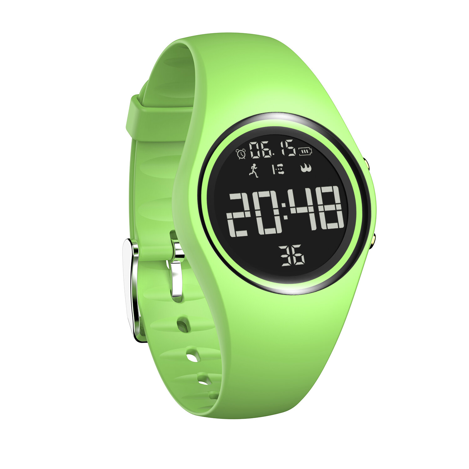 XANES T5E LCD Screen Waterproof Smart Watch Pedometer Women Fitness Smart Bracelet Mi Band