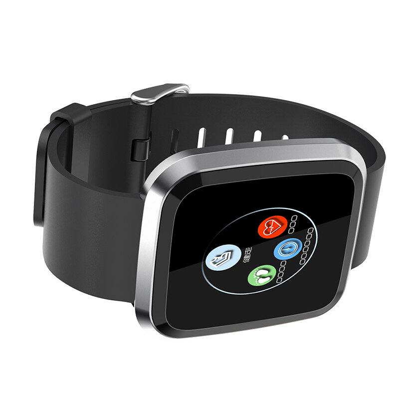 Bakeey L18 Milanese 24-hour Heart Rate IP68 Brightness Control Sport Mode Multi-language Smart Watch