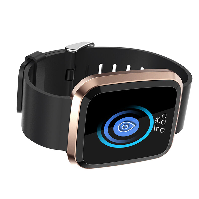 Bakeey L18 Milanese 24-hour Heart Rate IP68 Brightness Control Sport Mode Multi-language Smart Watch