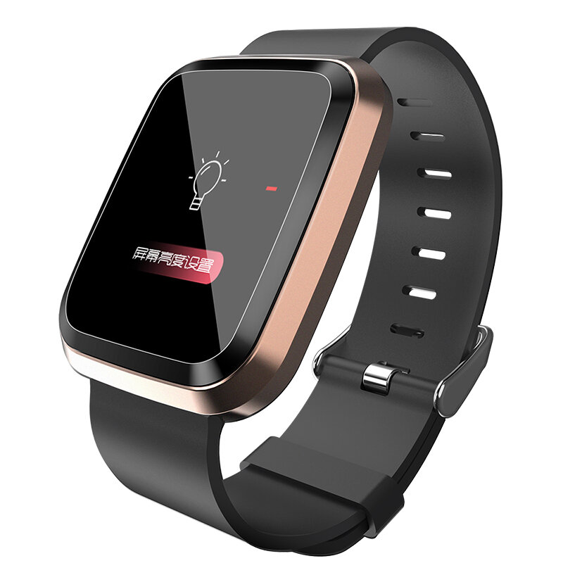 Bakeey L18 Milanese 24-hour Heart Rate IP68 Brightness Control Sport Mode Multi-language Smart Watch