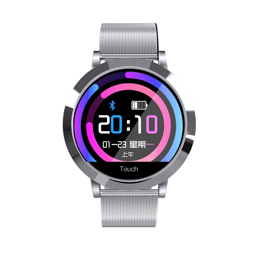 Bakeey X6A Dynamic UI IP68 Deep Waterproof Heart Rate Message Vibration Milanese Smart Watch