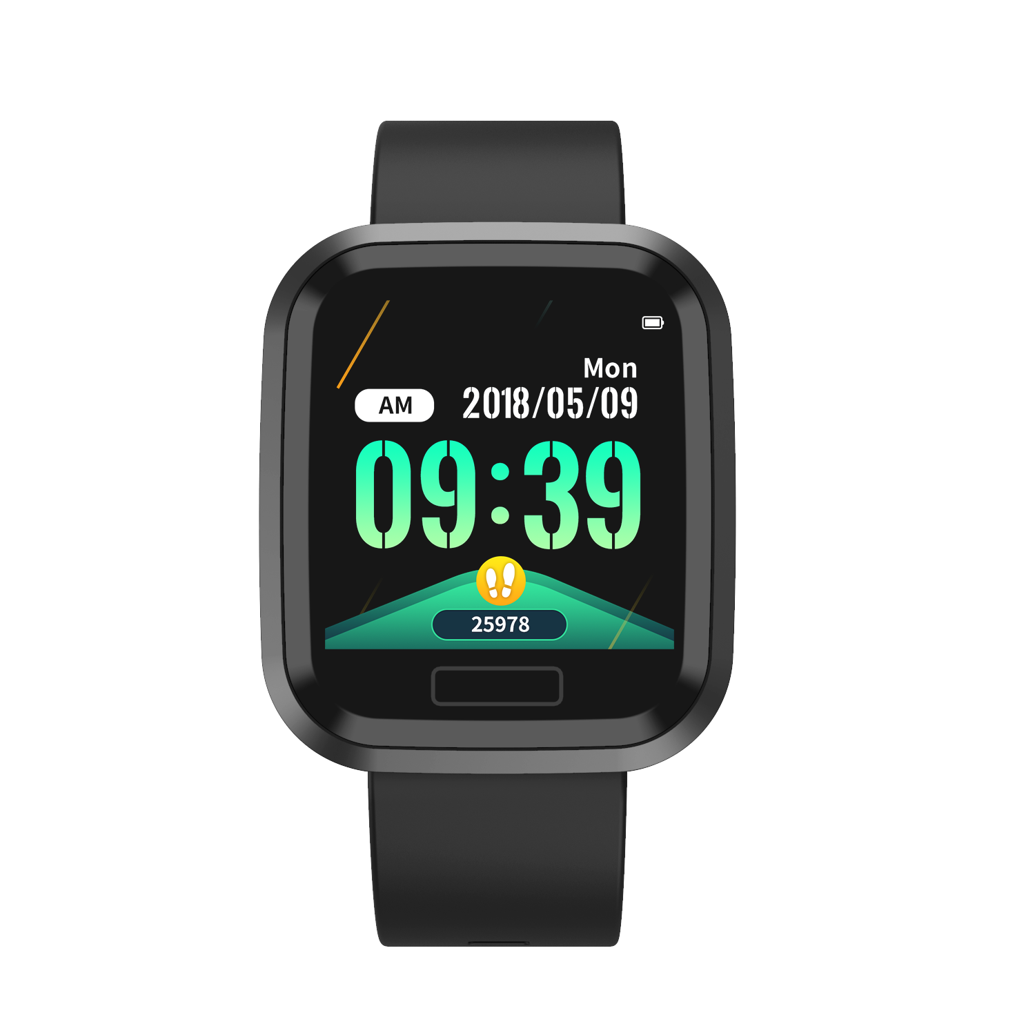 Bakeey T10 Color Display Detachable Strap IP67 Sports Mode 24h Blood Pressure O2 Stopwatch Smart Watch