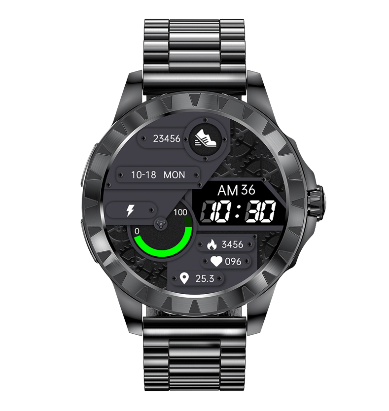 LEMFO LEMZ 1.39 inch 454*454 pixels Touch Screen ECG Heart Rate Monitor bluetooth calling 16 Sports Modes IP67 Waterproof Smart