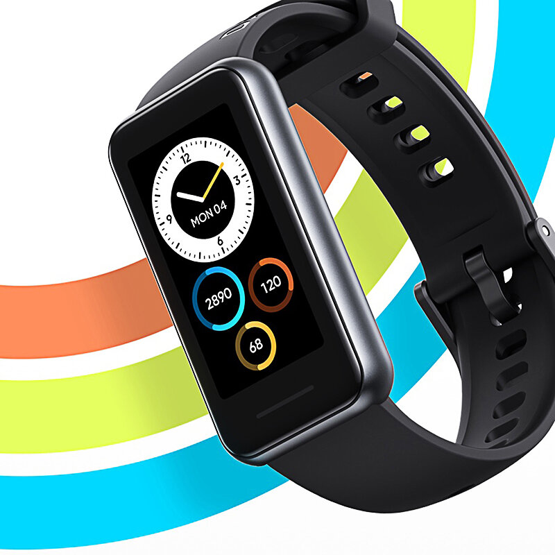 Realme Band 2 1.4 inch 500 Nits Brightness Screen Real-Time Heart Rate SpO2 Monitor 90 Sports Modes 50+ Personalized Dial Faces